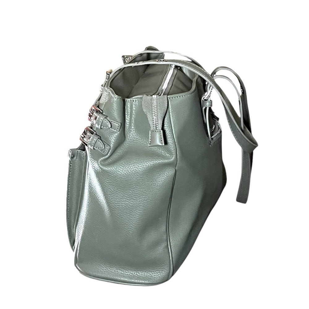 Steve Madden Green Laptop Tote Bag - Picture 4 of 8